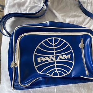 Pan Am Blue Secret Agent Laptop Bag